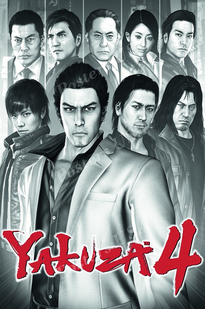 PrimePoster - Yakuza 4 Poster Glossy Finish Made in USA - NVG234